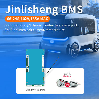 KLS Battery Motorcycle BMS: Li-ion 21S - 24S, 110A - 135A for Lithium Battery