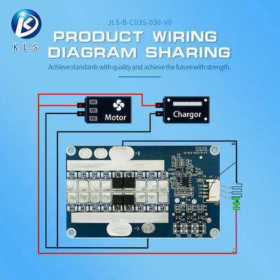 KLS BMS for Solar Street Light: 3S 12V, 80A - LiFePO4 Battery Management System from Factory
