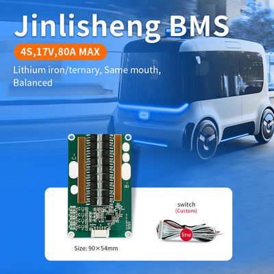 KLS LFP BMS for E-bike & Solar Storage: 4S 12V, 10A - 80A - LiFePO4 Battery Management Systems