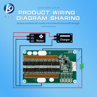 KLS LFP BMS for E-bike & Solar Storage: 4S 12V, 10A - 80A - LiFePO4 Battery Management Systems